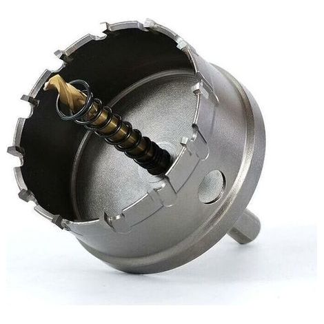 Scie cloche bi-métal 80mm – TCT pour métal et plastique – Profondeur de coupe 18mm – Conception anti-bavure pour perçage précis (1/5)