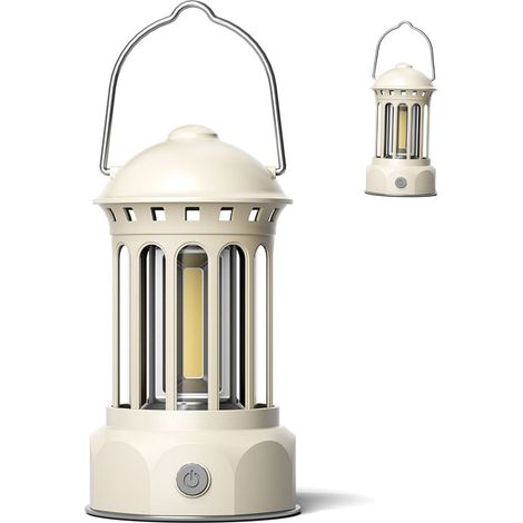 Campinglampe – Lithiumbatterie – Outdoor-Abenteuer – weiß