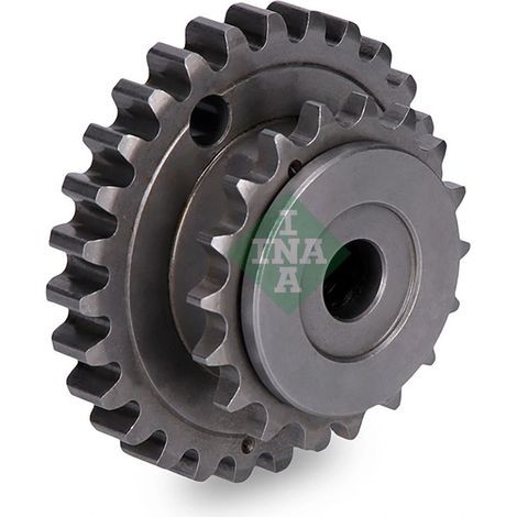 Roue dentée, guidage de chaîne de distribution INA 554 0117 10 CADILLAC 12590922