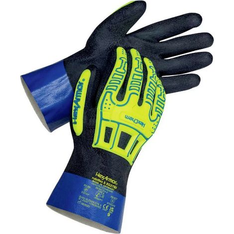 HexArmor 6070810 rubiflex S XG27BI Chemiekalienhandschuh Größe (Handschuhe): 10 EN 388:2016, EN 374