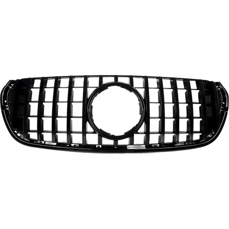 Grille Avant, Style Panamericana GT, Remplacement Direct, noir brillant (1/2)