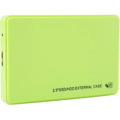 Boîtier externe USB 3.0 2,5 pouces pour disque dur SATA HDD/SSD, 5 Gbps, boîtier mobile pour PC portable et bureau (1/3)