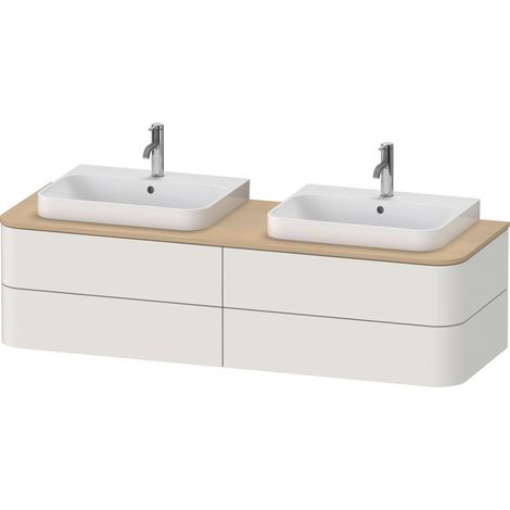 Duravit Happy D.2 Plus Meuble sous-vasque sur console suspendu,