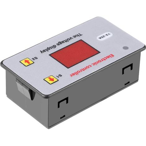 Adjustable Lithium Battery Voltage Cutoff Controller, Under Voltage on Discharge Protection Board for 6V-48V Batteries, Suitable for Lithium (1/5)