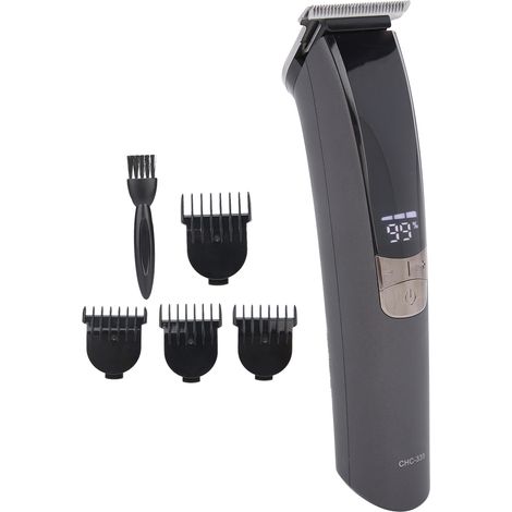 Tondeuse à cheveux électrique pour hommes, avec 4 sabots de coupe, adaptée à un usage domestique, prise américaine, 100-240V. (1/5)