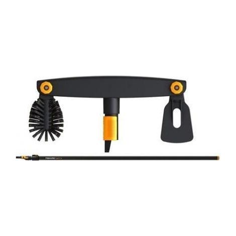 Fiskars QuikFit Teleskopische Dachrinnenbürste 4m