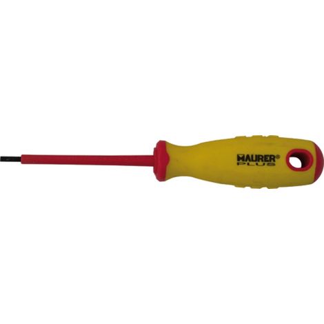 Cacciavite Isolante a Taglio Tg 1000V 0,5x2,5x7,5 mm Maurer Plus