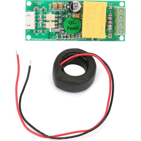 Module de surveillance électrique AC 80-260V 100A, testeur de courant de tension de puissance multifonction avec CT