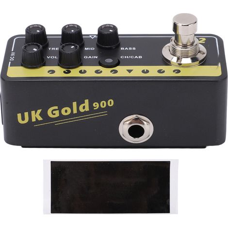 Micro préampli numérique pour guitare électrique, pédale d'effet unique M002 (1/5)