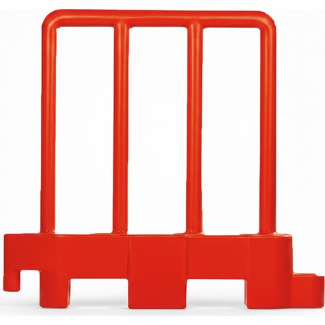 Barrière de sécurité amovible rouge (1/4)
