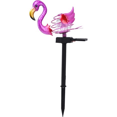 solaire de jardin en fer forgé à motif animal étanche IP67