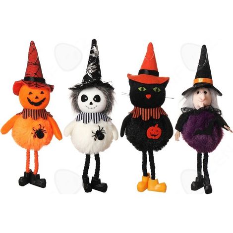 C Pendentif d'Halloween 19x8x6cm adapté aux bars KTV et autres scènes de décoration de scène de type fantôme de sorcière citrouille (1/2)