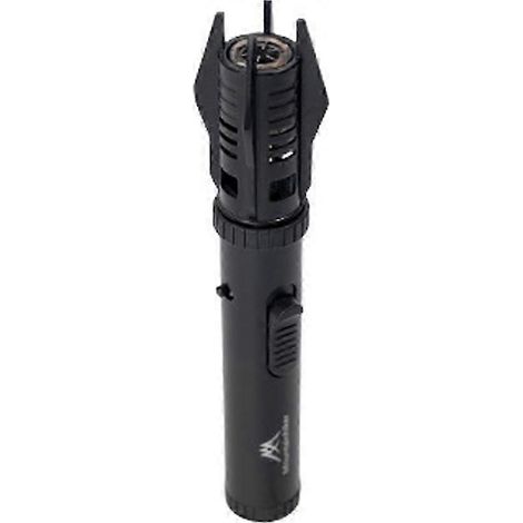 Torche de barbecue d'extérieur, pistolet à flamme culinaire, torche à gaz butane, flamme réglable, conception légère et durable, compatible avec les cartouches de gaz, portable pour le gril (1/5)