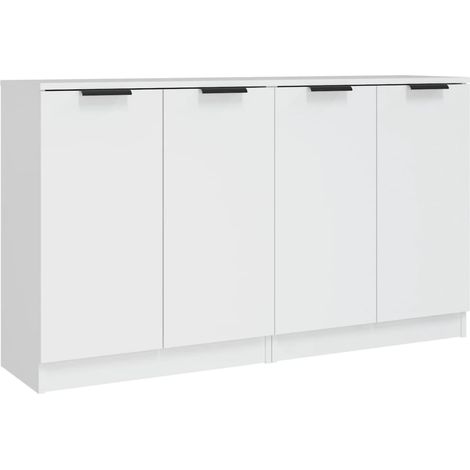 GBLY Sideboards 2 Stk. Weiß 60x30x70 cm Holzwerkstoff (1/5)