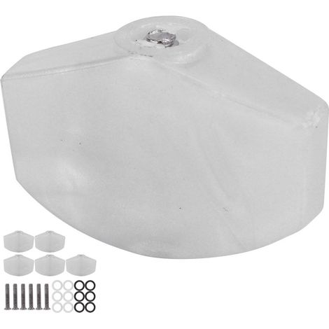 6 Capuchons de Réglage pour Guitare avec Vis, Accessoires pour Ukulele, Accordeur Perlé Blanc (1/5)