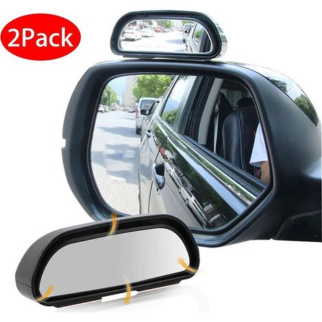 Toter-Winkel-Rückspiegel – 360° verstellbarer konvexer Spiegel – Universal für Auto, SUV, LKW, Motorrad, Wohnmobil – 2 Stück (1/5)