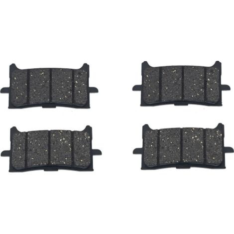 Plaquettes de frein à disque et mâchoires de frein (modèle FA679) noires, compatibles avec les modèles X-ADV750/ADV750/CB650/CB150F. Lot de 4. (1/4)