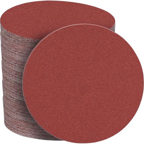 Schleifscheiben 150mm Klett 50 Stück No Loch 180 K&xF6rnung (1/5)