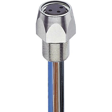 Connecteur confectionné pour capteurs/actionneurs M8 Lumberg Automation RKMF 4/0,5 M 11292-1 embase (1/4)