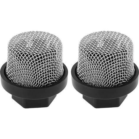 2 Crépines Lot de D'admission UNF 7/8 Pouces 246385 Filtre à Mailles pour Crépine D'aspiration D'admission Compatible avec Gra-co 390 490 Les Pistolets Pulvérisateurs de Peinture sans Air