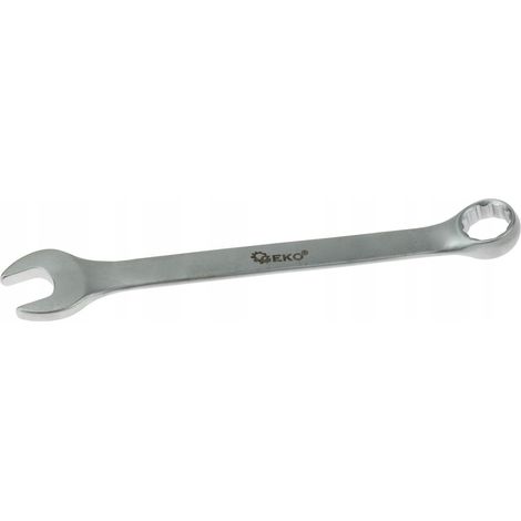 Clé plate geko g11219 tête anglée 15° finition chrome