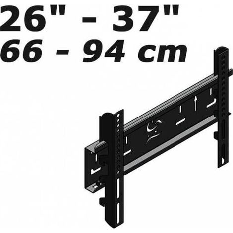 Support TV Fixe HD LINE pour écran plat 26" à 37" jusqu'à 75 kg - Universel - VESA