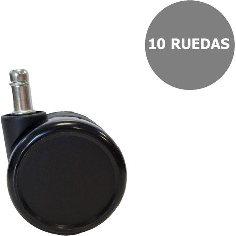 Piedi mobili piqueras y crespo nylon wheels 65mm 10 pezzi