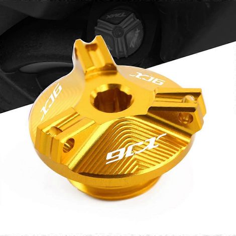 Aplicable a la tapa de llenado de aceite de aluminio CNC para motocicleta YAMAHA XJ6 DIVERSION XJ6 (dorada) (1/5)