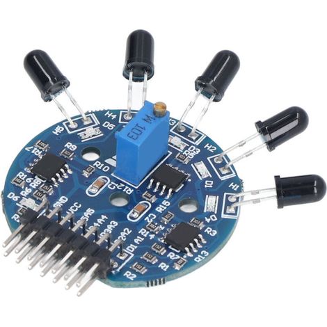 5-Kanal-Flammenmelder mit digitalem und analogem Ausgang zur Branderkennung (1/5)