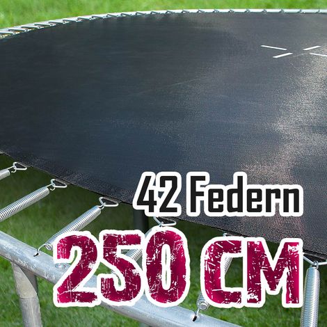 Sprungtuch Sprungmatte Ersatzsprungmatte 250cm Trampolin für 42 Federn