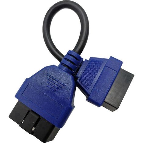 Câble d'extension OBD2 16 broches OBDII OBD2 OBD Extend 16 broches Connecteur femelle vers mâle pour diagnostic automobile (1/5)