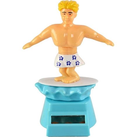 Figurine Danseuse Solaire - Surfer Automatique Sans Pile - Décoration Bureau Appui-Fenêtre Tableau De Bord - 1 Pièce (1/5)