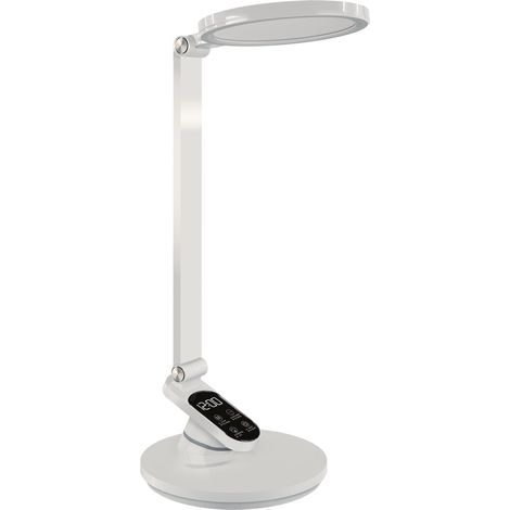 Lámpara de escritorio LED de 9W con luz regulable e interruptor táctil, color blanco. Ragas Ideus 04171 (1/2)