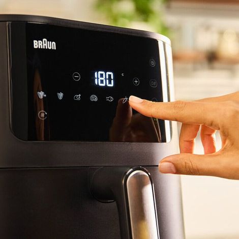 Braun HF5030 Singolo 6 L Indipendente 1700 W Friggitrice ad aria calda Nero (1/5)