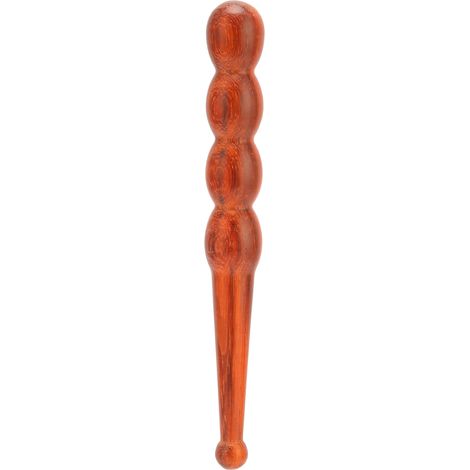 Bâton de massage en bois pour réflexologie plantaire et palmaire, massant pieds, mains et corps (1/5)
