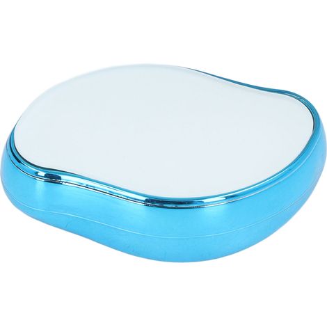 Épilateur physique à poils indolores, exfoliant, lavable et réutilisable, outil d'épilation à microtechnologie pour la maison et les salons de beauté, bleu (1/5)