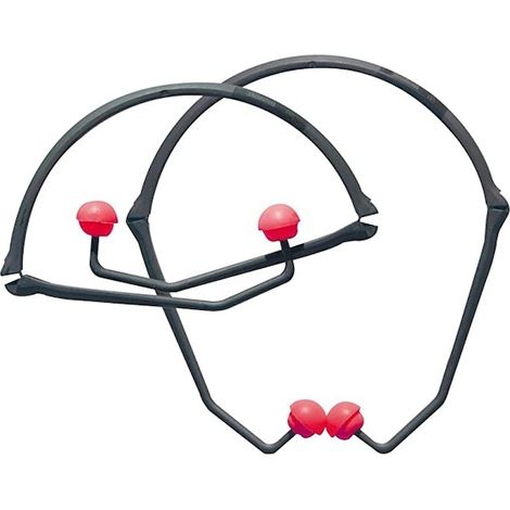 Bouchons d'oreilles pour arceau jetables Honeywell Safety 24dB Noir, Orange ( Prix pour 1 ) (1/9)