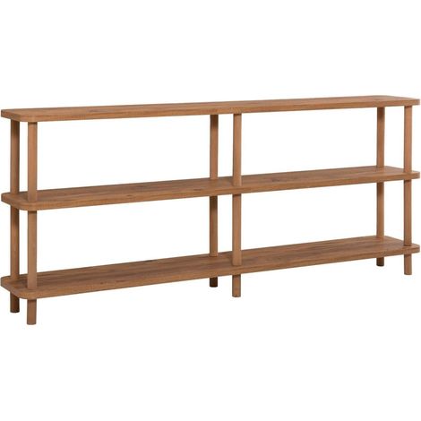 Console en bois 3 niveaux 180 cm - Elina