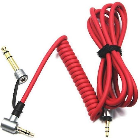 Câble pour casque à réduction de bruit compatible avec les modèles Dr. Dre Solo/Pro/Mixr (1/5)