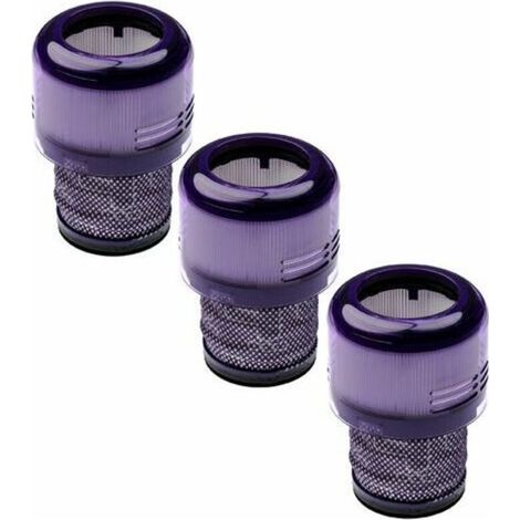 Kit de 3x Filtres d'aspirateur compatible avec Dyson V11 Outsize. V15 Detect Absolute aspirateur sans-fil - Filtre anti-saleté (1/3)