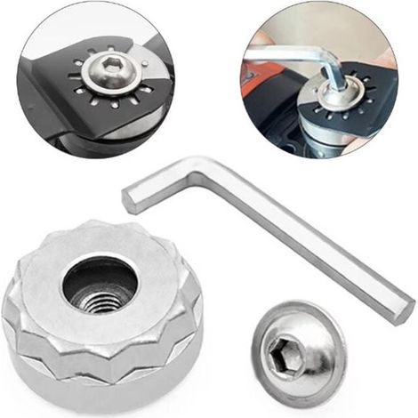Pour : adaptateurs d'outils Starlock compatibles avec le système Starlock, outils électriques, adaptateurs de lames de scie oscillantes, outils à main faciles à monter (1/5)