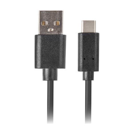 CA-USBO-20CU-0030-BK cable USB USB 2.0 3 m USB A USB C Negro (1/2)
