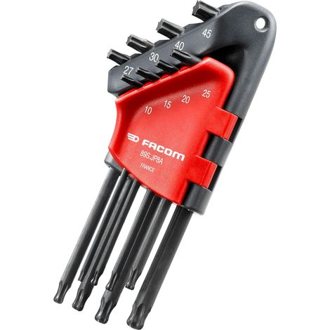 Facom 89S.JP8A Set Chiavi Torx Astuccio 8 Pezzi
