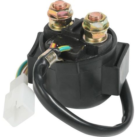 Quad Starter Solenoid Relay for Motorcycle, Starter Solenoid Relay, Solenoid Starter Relay, Starter Solenoid, Starter Relay, for ATV Dirt Bike Scooter Go Kart Dne Buggy Quad (1/5)