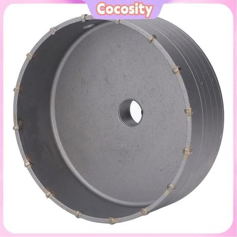 Cocosity Scie cloche Foret de en Carbure de 160 Mm pour Outil d'ouverture de Trou Robuste pour Brique, Béton outillage scie (1/5)