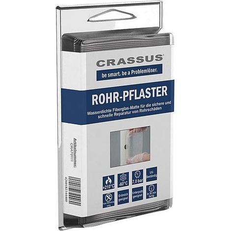 Ruban tube CRP 10/15 mesures: 10x15cm GFK T-max: +210°C, PN 7 bars (1/2)