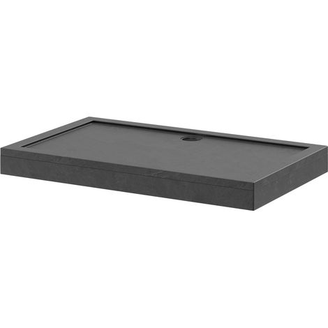 Pearlstone Slate 1500mm x 900mm x 40mm Rectangular Shower Tray and Plinth (1/4)