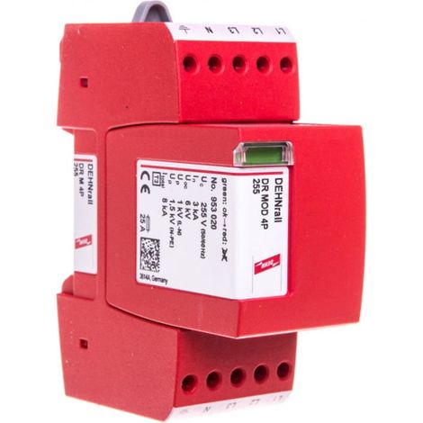 Parafoudre type T3 4P 8kA 1,5kV DEHNrail M 4P 255 953400