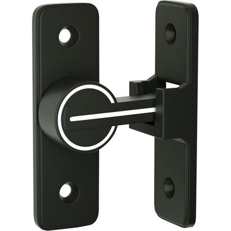 Pestillo de puerta de alta resistencia de 90 grados, pestillo de palanca, cerradura de seguridad para puertas, apto para jardín, baño, uso exterior, garaje, ventana. (1/5)