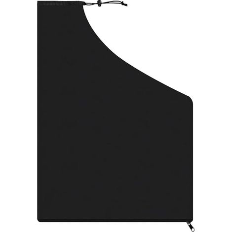 Sac souffleur de rechange pour aspirateur avec fermeture éclair pour nettoyeur de jardin et cour (1/4)
